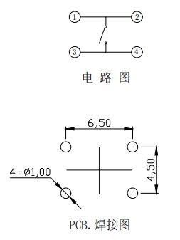 THBM03-A035NB-R-A 焊盘图